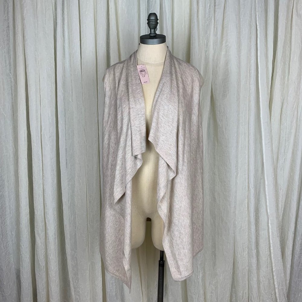 Ann Taylor Sleeveless Cardigan Wrap - NWT